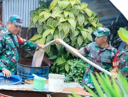 Saat Warga Kesulitan Air, Kodim 0907/Tarakan Turun Langsung Bantu Penuhi Kebutuhan Air Bersih