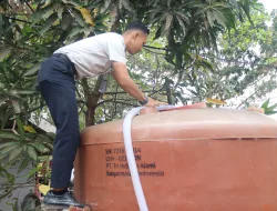 3.000 Liter Air Bersih dari PDAM Tanah Laut Bantu Kebutuhan Rutan Pelaihari