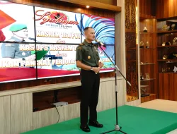 DANREM 181/PVT PIMPIN ACARA LAPORAN KORPS TRADISI SATUAN DAN KENAIKAN PANGKAT PERIODE 1 OKTOBER 2026